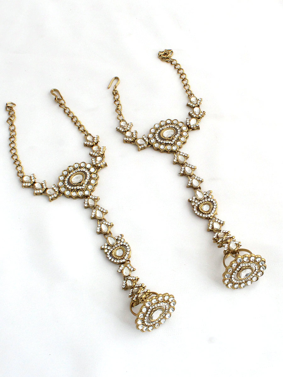 Antra Bridal Set-White