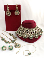 Pranika Bridal Set-Green