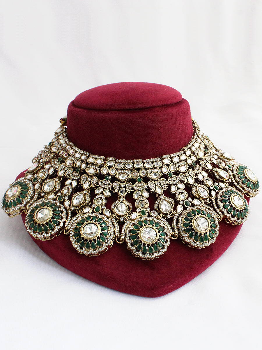 Pranika Bridal Set-Green