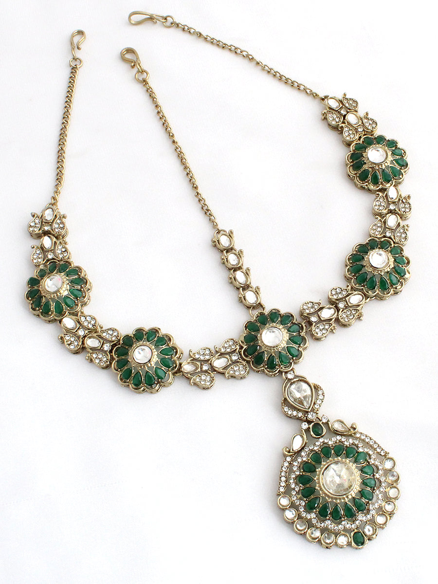 Pranika Bridal Set-Green