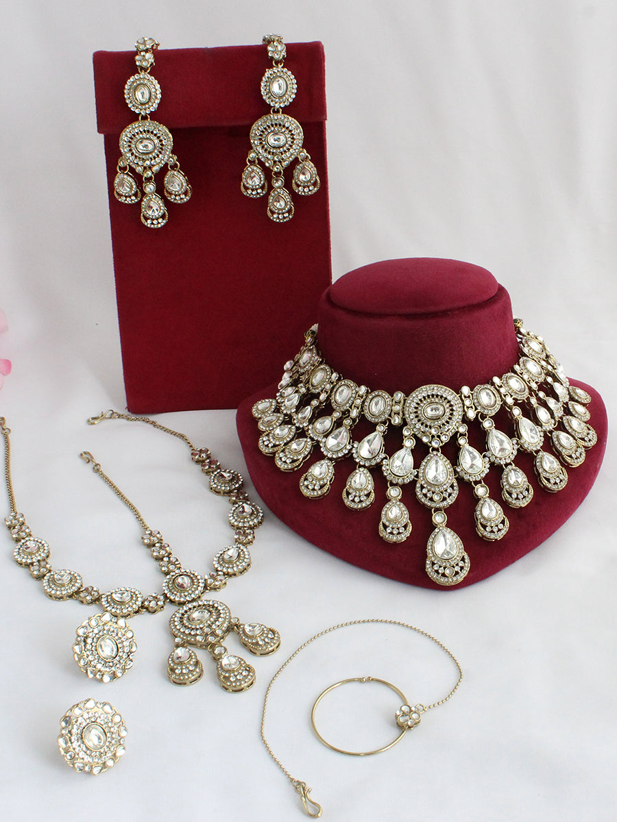 Maya Bridal Set-White