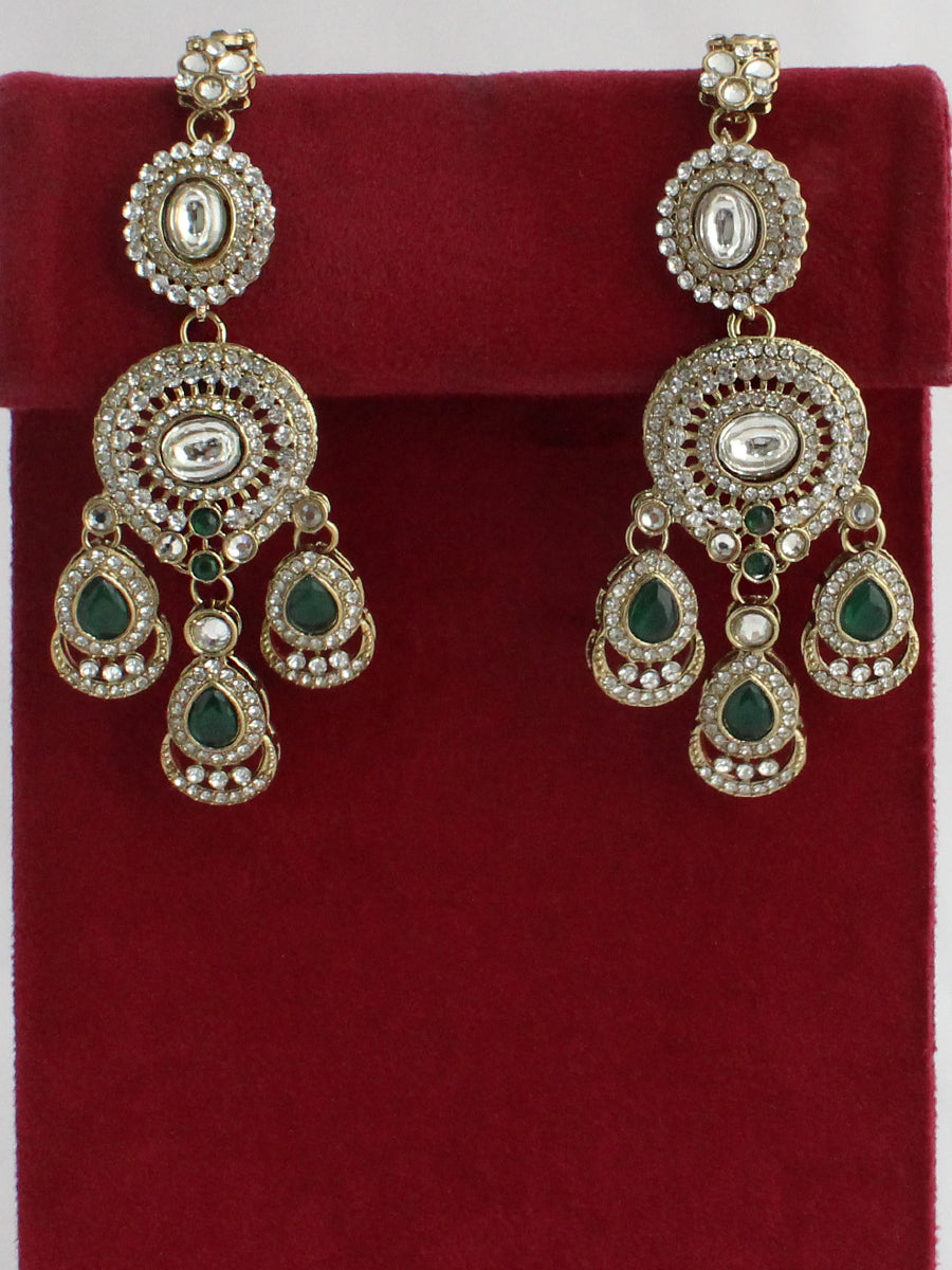 Maya Bridal Set-White-Green