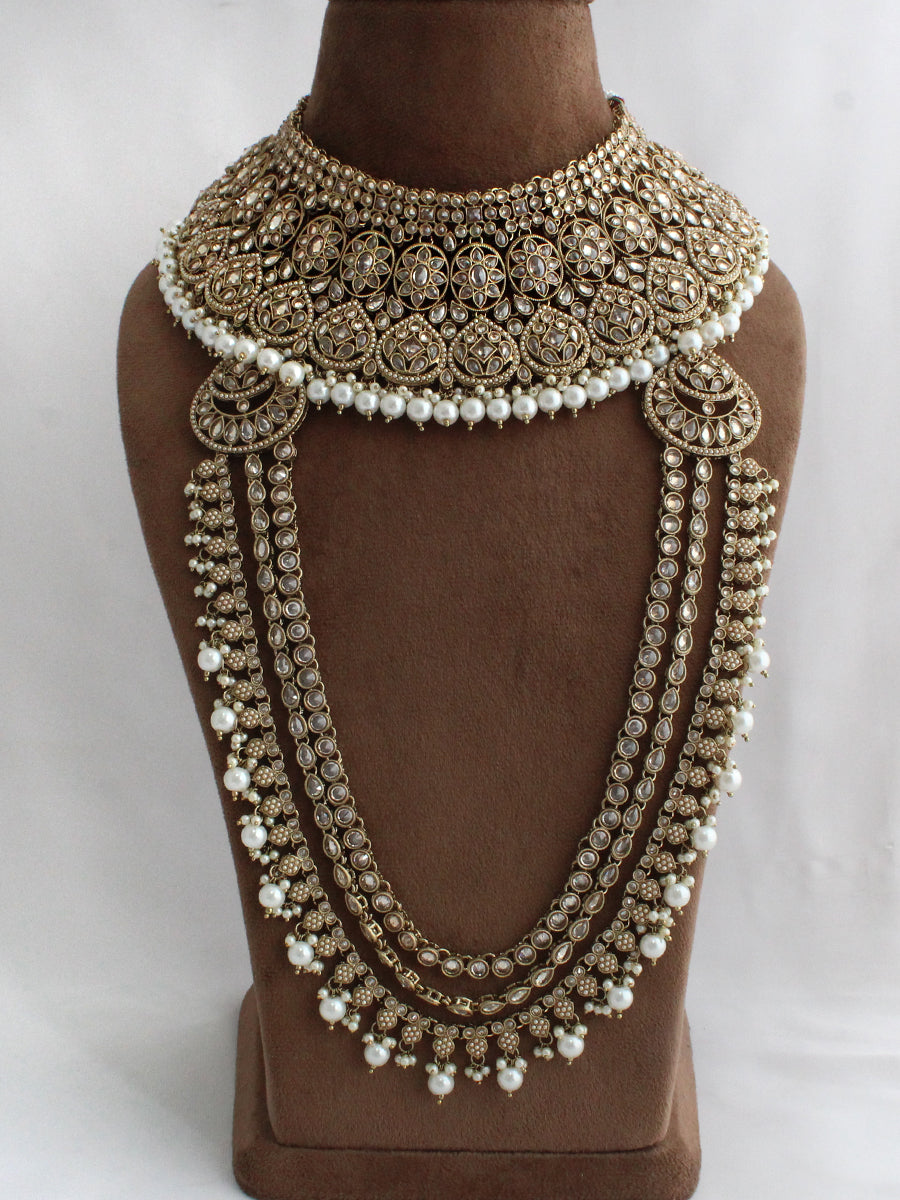 Mahira Bridal Set-Gold