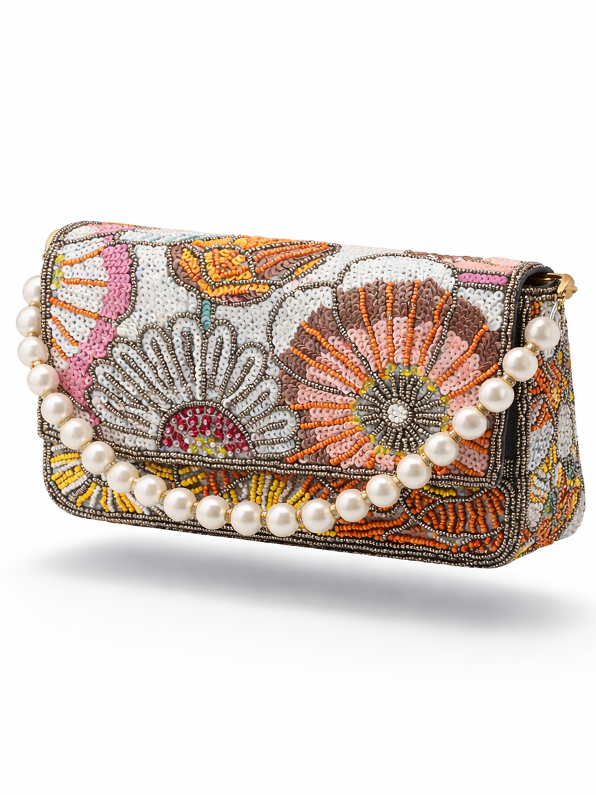 Lavanya Flap Bag - Grey