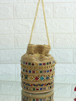 Heer Potli Bag-Gold