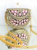 Saima Micro Clutch Bag-Pink