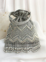 Somya Potli Bag-Grey
