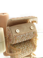 Sameera Clutch Bag-Gold