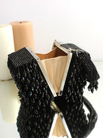 Mirasa Clutch Bag-Black
