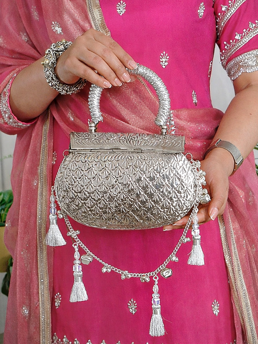 Nikisha Bag-Silver