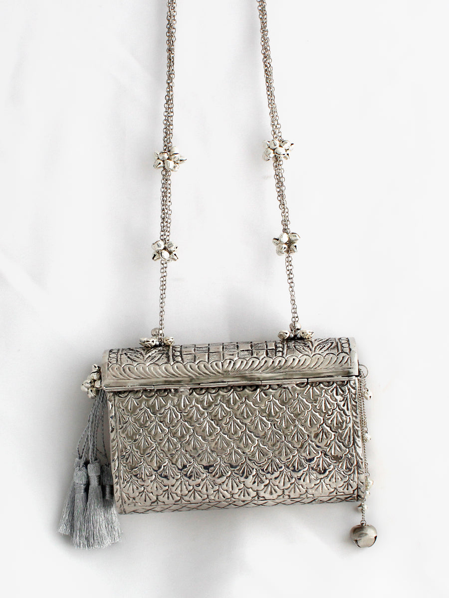 Takshvi Bag-Silver