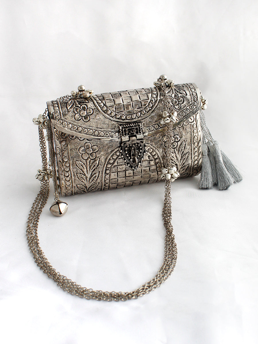 Takshvi Bag-Silver