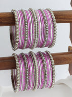 Shyla Bangle Set / Stack-pink