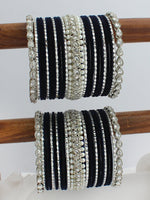Roshael Bangle Set / Stack -Blue 