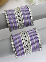 Shrivi Bangle Set / Stack-Lavender