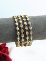Anvi Bangle Set - Gold