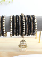 Shyamli Bangle Set / Stack-Black
