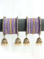 Sheeba Bangle Set / Stack-Lavender