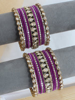 Simmy Bnagle Set / Stack - Purple