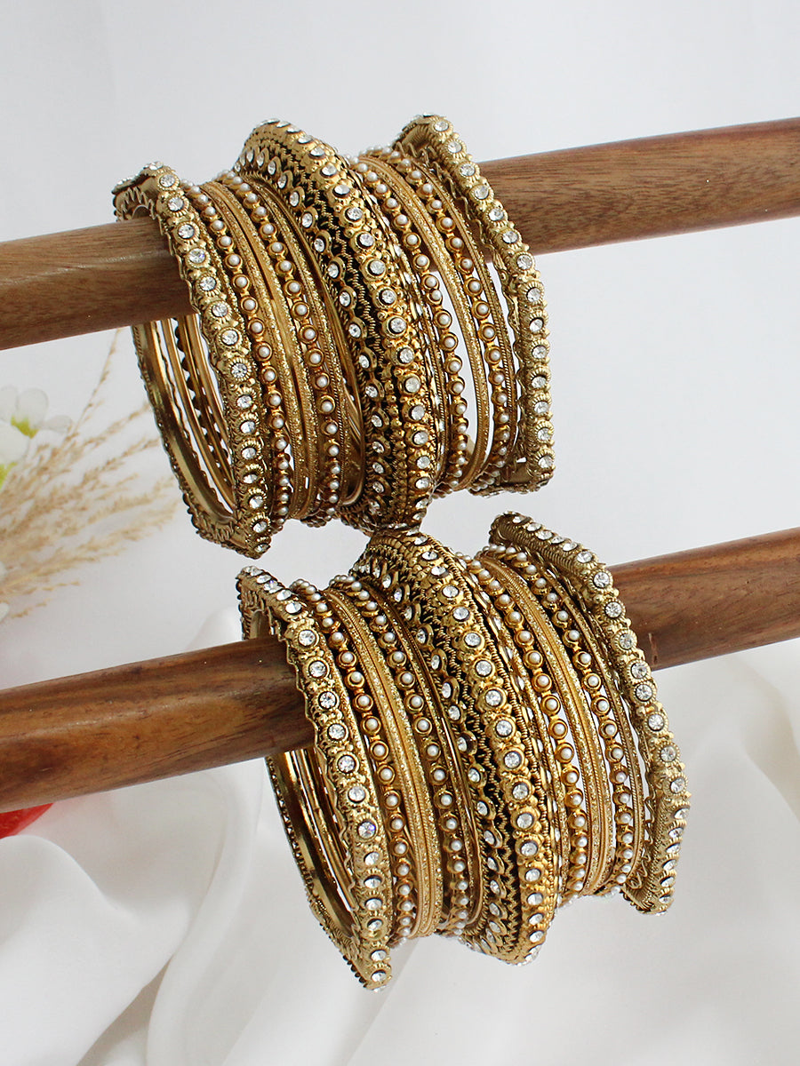Sukanya Bangle Set  / Stack-Gold
