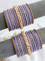 Rashmita Bangle set-Lavender