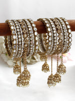Nishka Bangle Set / Stack_gold
