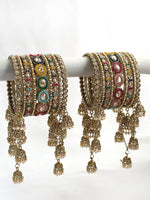 Kritika Bangle Set / Stack-Multicolor