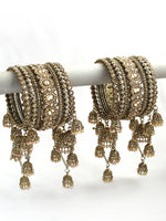 Krishvi Bangle Set /Stack-Gold