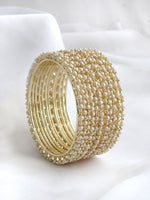 Urvi Bangle Set-Gold