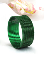 Veda Bangle Set-Green