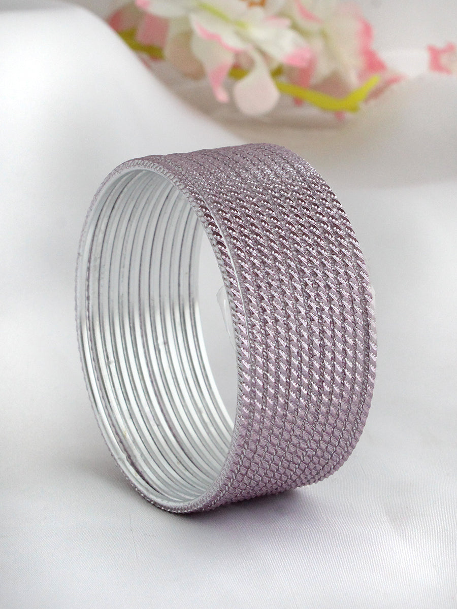 Veda Bangle Set-Lavender