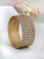Viha Bangle Set-Gold
