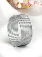 Misha Bangle Set-Silver