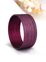 Misha Bangle Set-Purple