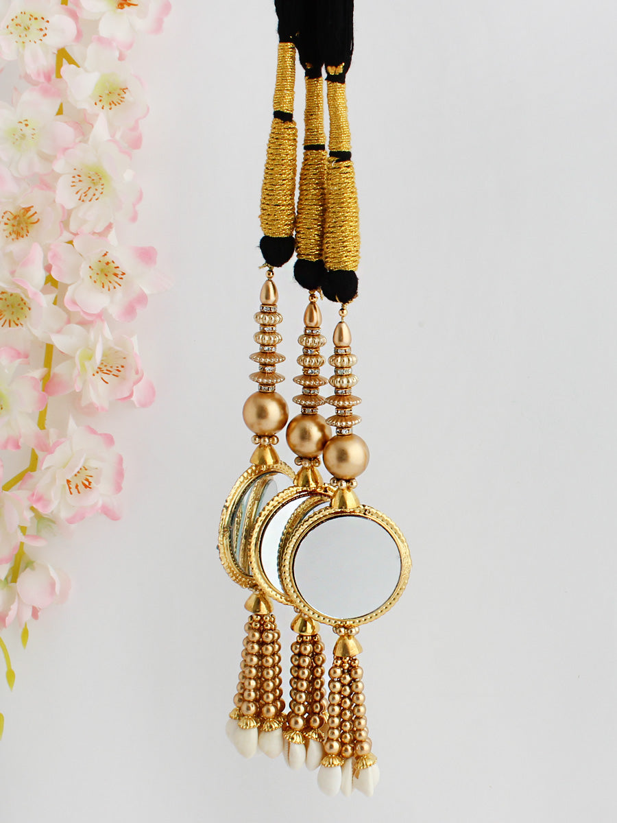Sehar Paranda / Parandi Hair Accessory - Gold