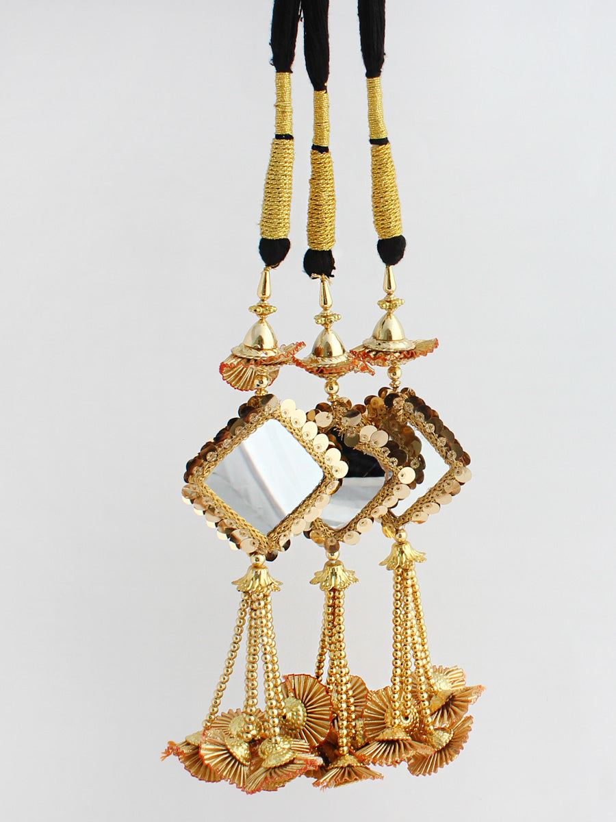 Rasika Paranda / Parandi Hair Accessory - Gold