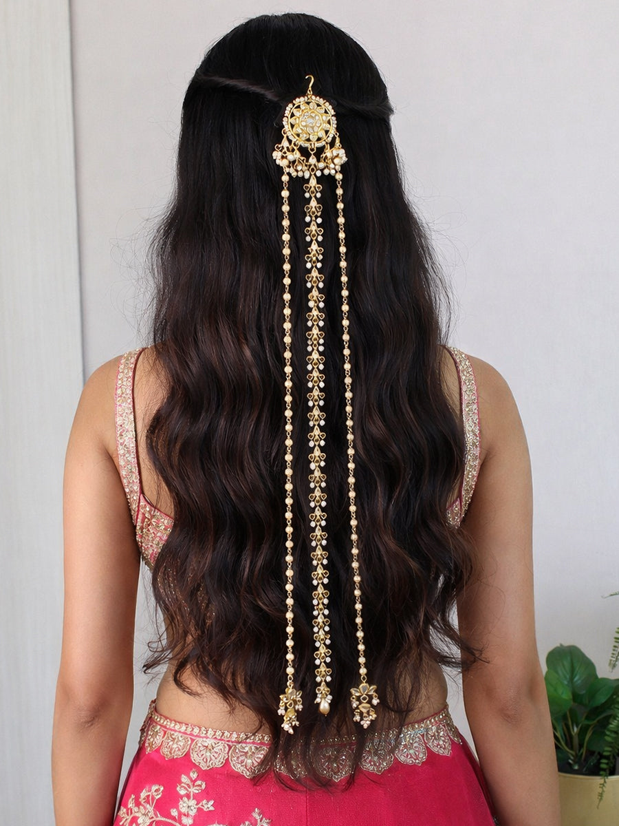 Nitya Hair Accessory / Choti- Gold