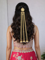 Pavitra Hair Accessory / Choti- Gold 