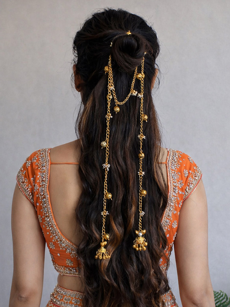 Disha Hair Accessory / Choti- gold