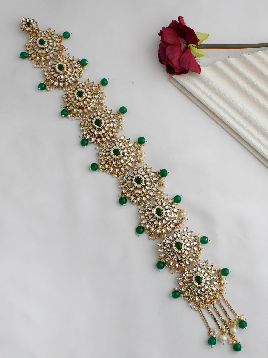 Vishali Hair Accessory / Choti-Green