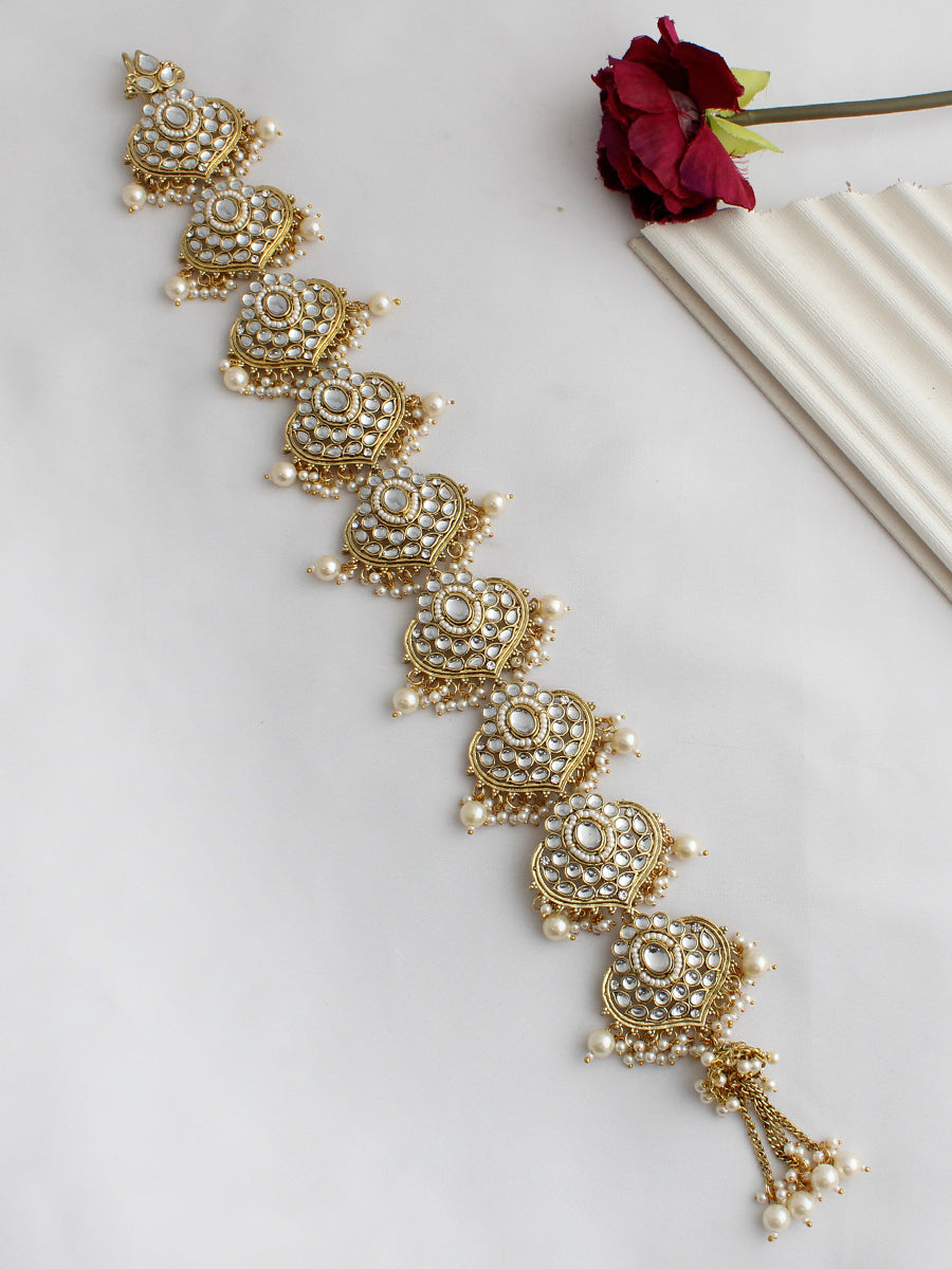 Lavika Hair Accessory / Choti-White