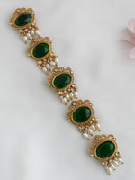Ritvika Hair Accessory / Braid Pin Set-Green 