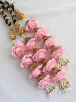 Manpreet Floral Paranda Decorative Punjabi Parandi for Festive Styling-Pastel Pink