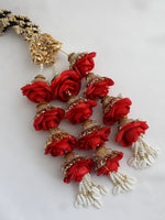 Manpreet Floral Paranda Decorative Punjabi Parandi for Festive Styling-Maroon