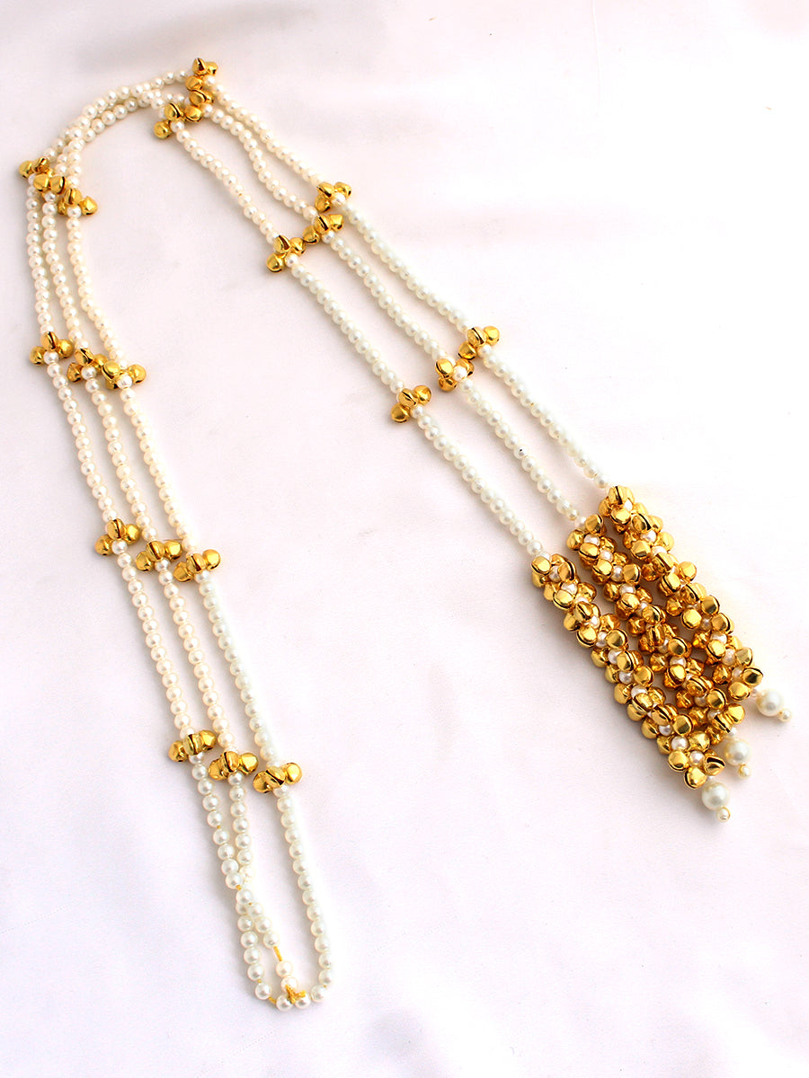 Manreet Paranda Indian Hair Parandi with Fast International Shipping-Gold