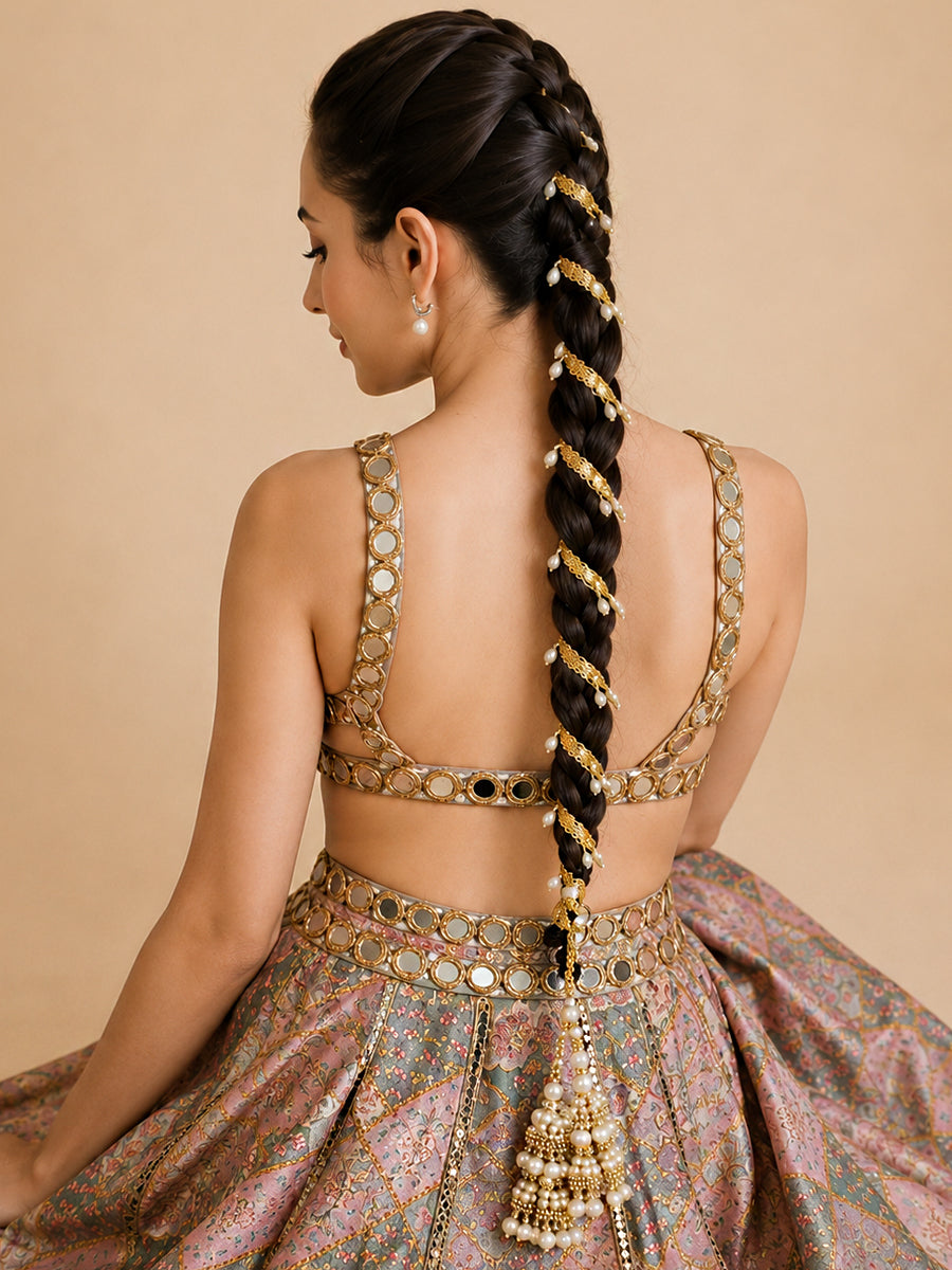 Anaya Wrap Parandi / Paranda Ready-to-Ship Parandi | Worldwide Delivery