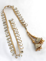 Avira Parandi Paranda Handmade Indian Parandi for Mehndi Functions-Gold