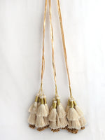 Ahanvi Parandi / Paranda for Short Hair-Ivory