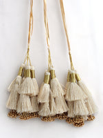 Ahanvi Parandi / Paranda for Short Hair-Ivory