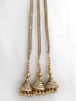 Savira Parandi / Paranda Handmade Bridal Parandi for Mehndi & Sangeet-Antique Gold